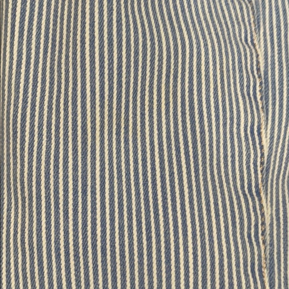 blue and white striped jeans - Picture 5 of 5